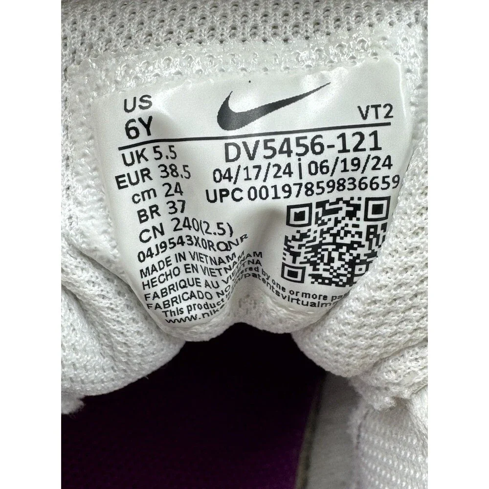 Size 6Y - Nike Court Borough Low Recraft GS sneakers DV5456-121 Big Kids